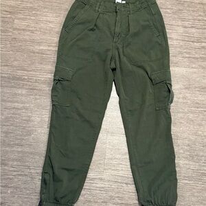 GAP Olive Green Cargo Utility Pants